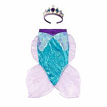 MERMAID GLIMMER SKIRT LILAC/BLUE 5/6