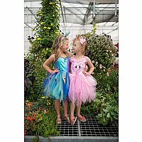 PRETTY PEACOCK DRESS/HEADBAND 5/6