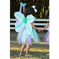 Buttterfly Dress, Wings Wand GREEN 5/6