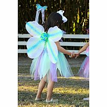 Buttterfly Dress, Wings Wand GREEN 5/6