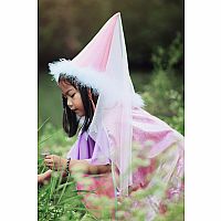 GLITTER PRINCESS HAT PINK