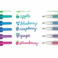 Yummy Scented Glitter Gel Pens - Set of 12