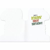 BIRTHDAY: T-REX CARD