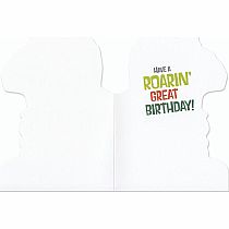 BIRTHDAY: T-REX CARD