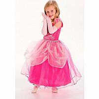 PRINCESS GLOVES PINK SM