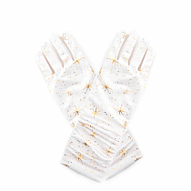 SHIMMER GLOVES GOLD SM
