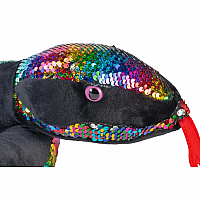 SEQUIN SNAKE 54" RAINBOW TWIST