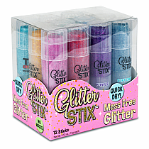 KWIK STIX GLITTER STIX 12 PK