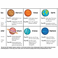 SOLOR SYSTEM LEARNING MAT