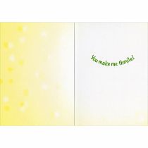 CHIPMUNK/CORN TEETH BDAY CARD
