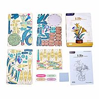 WOODEN PUZZLE LILY BLOOM SET