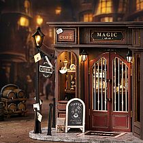 DIY TINIATURE OLD COFFEE HOUSE
