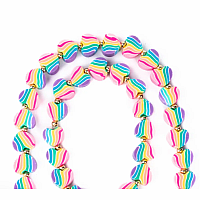 HEART MANY COLORS NECKLACE/BRACLET