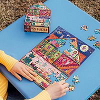 HAUNTED HOUSE 100 PC PUZ