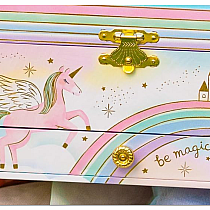 UNICORN JEWELRY BOX 1 DRAWER