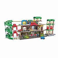 MULTI LEVEL RAILWAY CITY SET