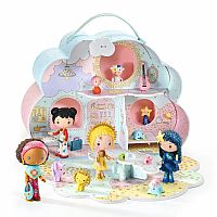 TINYLY DOLLS SINNY & MIA HOUSE