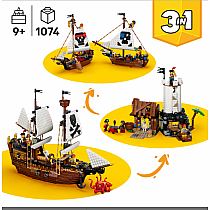 LEGO ICONIC PIRATE SHIP