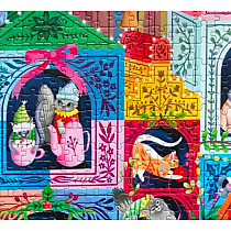 CHRISTMAS CATS PUZZLE 1000 PC