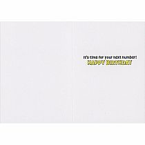 CAT W MICROPHONE BDAY CARD
