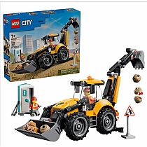 LEGO CITY YELLOW BACKHOE LOADER