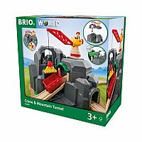 BRIO Crane & Mountain Tunnel