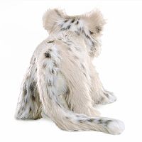 SNOW LEOPARD HAND PUPPET