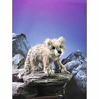 SNOW LEOPARD HAND PUPPET