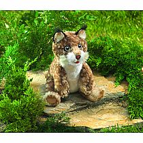 BOBCAT KITTEN HAND PUPPET