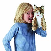 BOBCAT KITTEN HAND PUPPET