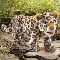 LEOPARD CUB HAND PUPPET