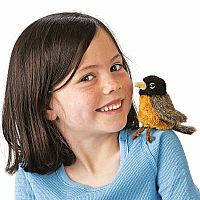 MINI ROBIN FINGER PUPPET