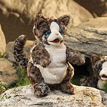 WILDCAT KITTEN HAND PUPPET