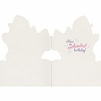 MERMAID W BOOK BDAY CARD