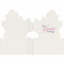 MERMAID W BOOK BDAY CARD