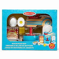 MAKE-A-CAKE WOODEN MIXER SET