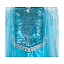 Ice Queen Dress With Cape (Size 3-/4
