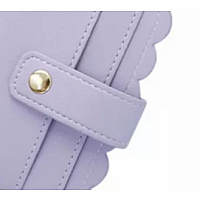 LAVENDER TASSEL WALLET KEYCHAIN