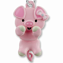 Swivel Pig Charm