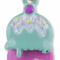 CHARM IT GOLD ICE CREAM CONE CHARM