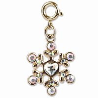 CHARM IT GOLD SNOWFLAKE CHARM