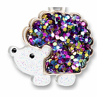 CHARM IT GOLD GLITTER HEDGEHOG CHARM