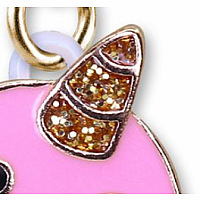 CHARM IT GOLD GLITTER NARWHAL
