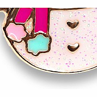CHARM IT GOLD SWIVEL SNOWMAN CHARM