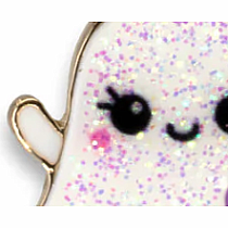 CHARM IT! Gold Glitter Ghost Charm