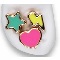 CHARM IT RUBBER CLOG GOLD