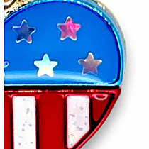CHARM IT FLAG HEART