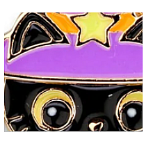 CHARM IT BLACK CAT SWIVEL