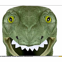 T-Rex Hooded Cape - Green