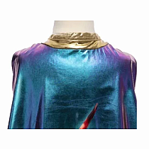 BLUE LIGHTENING HOLOGRAPHIC CAPE